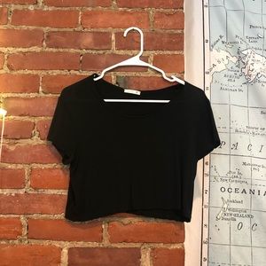 Black Crop Top